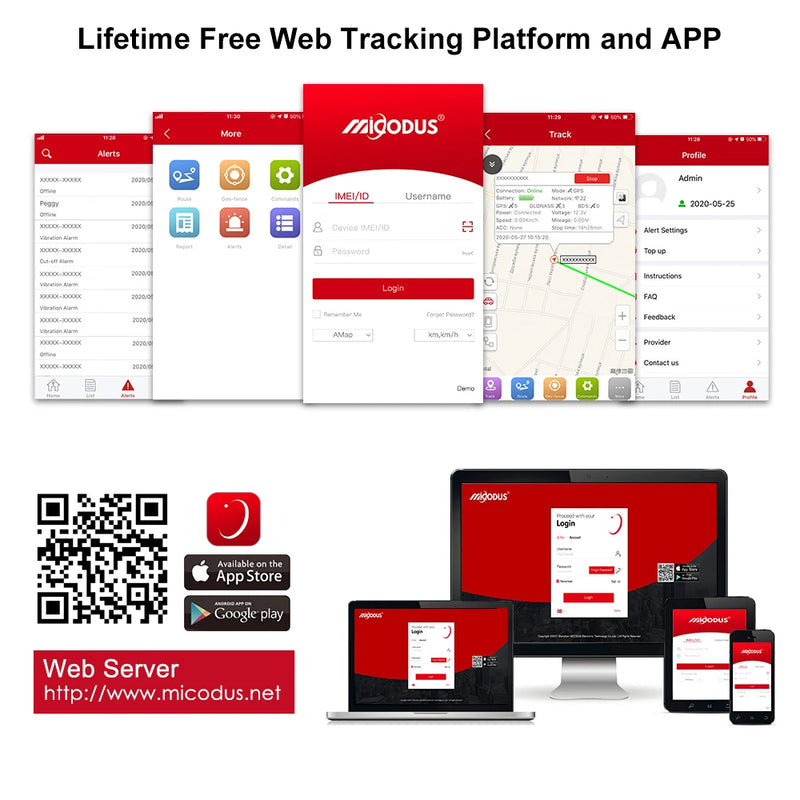 Traceur GPS MiCODUS ML500G – Précision 4G et autonomie 1 mois