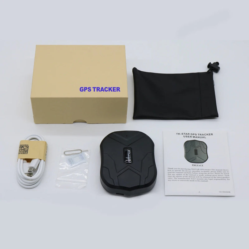 Traceur GPS TKSTAR 4G – Localisation en temps réel et autonomie 1 mois