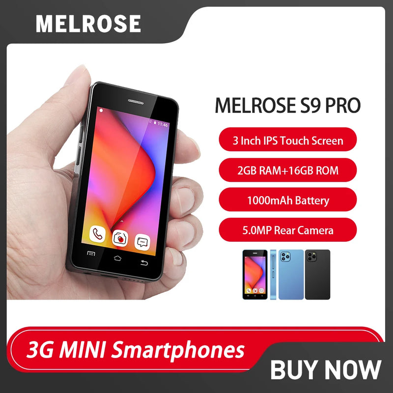 Melrose S9 Pro – Le mini téléphone qui passe partout