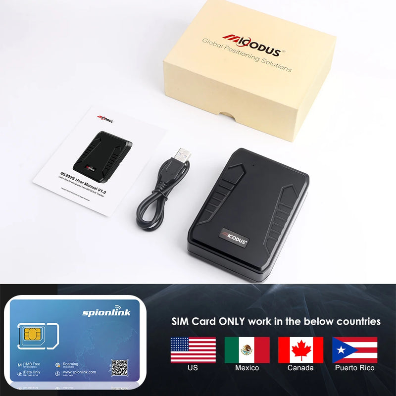 Traceur GPS MiCODUS ML808G – Suivi précis et sécurité renforcée