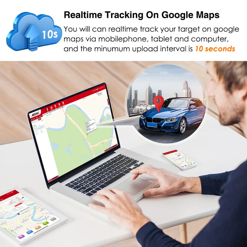 Traceur GPS MiCODUS ML500G – Précision 4G et autonomie 1 mois