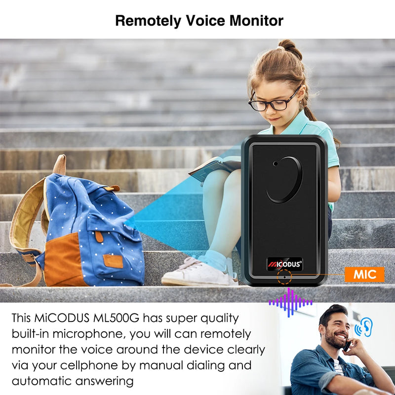 Traceur GPS MiCODUS ML500G – Précision 4G et autonomie 1 mois