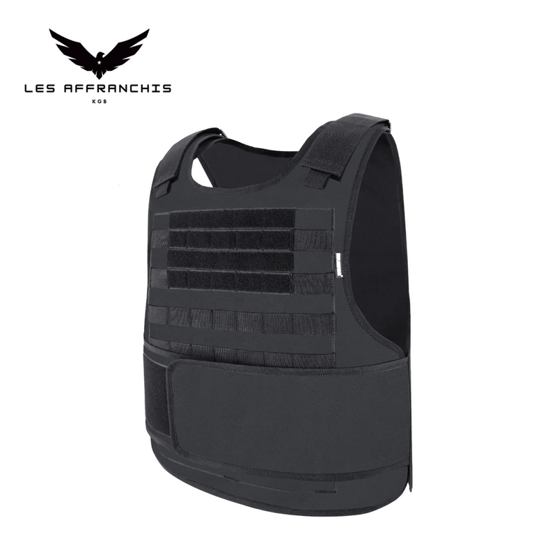 Gilet de sécurité + Plaque NIJ 3A + Plaque NIJ 4