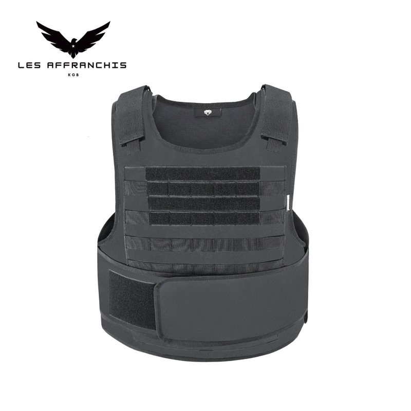 Gilet de sécurité + Plaque NIJ 3A + Plaque NIJ 4